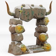 Load image into Gallery viewer, Northmen Portal With Its Snowy Effect - Print Your Monsters - Wargaming D&amp;D DnD