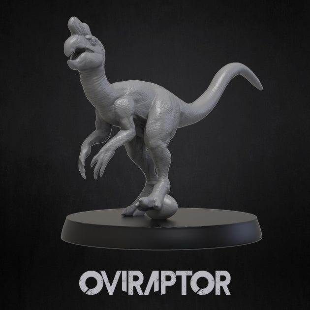Oviraptor - Dinosaurs Set 1 - 3D IP Studios - Terrain Wargaming D&D DnD 28mm 32mm 40mm 54mm 75mm 100mm