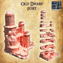 Load image into Gallery viewer, Old Dwarf Fort - Miniatureland Terrain Wargaming D&amp;D DnD