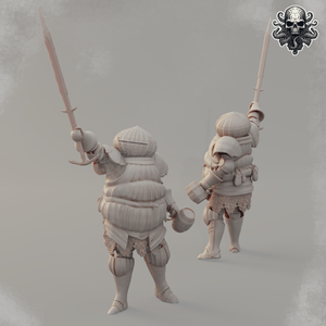 Onion Knight - Realsteone - Terrain Wargaming D&D DnD 32mm 40mm 54mm