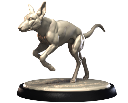 Pharaoh Hound - Dogs Vol 1 - 3D IP Studios - Terrain Wargaming D&D DnD 28mm 32mm 40mm 54mm 75mm 100mm 125mm