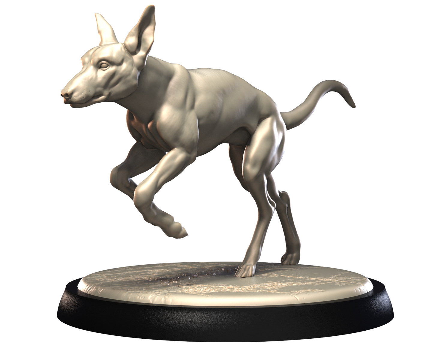 Pharaoh Hound - Dogs Vol 1 - 3D IP Studios - Terrain Wargaming D&D DnD 28mm 32mm 40mm 54mm 75mm 100mm 125mm