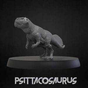 Psittacosaurus - Dinosaurs Set 4 - 3D IP Studios - Terrain Wargaming D&D DnD 28mm 32mm 40mm 54mm 75mm 100mm 125mm