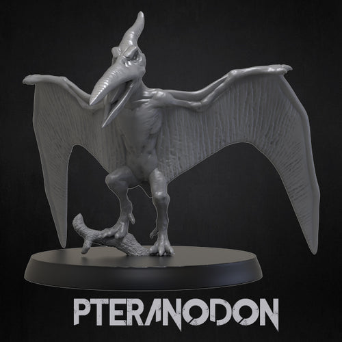 Pteranodon - Dinosaurs Set 1 - 3D IP Studios - Terrain Wargaming D&D DnD 28mm 32mm 40mm 54mm 75mm 100mm