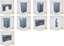 Load image into Gallery viewer, Parapet - Rise of the Halflings - Printable Scenery Terrain Wargaming D&amp;D DnD