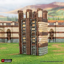 Load image into Gallery viewer, Parapet - Rise of the Halflings - Printable Scenery Terrain Wargaming D&amp;D DnD
