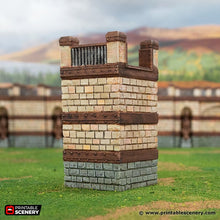 Load image into Gallery viewer, Parapet - Rise of the Halflings - Printable Scenery Terrain Wargaming D&amp;D DnD