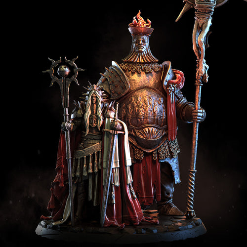 The Iron Maiden & Flame Bodyguard | Penitent Crusade