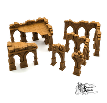 Load image into Gallery viewer, Pillar Ruins - Stormguard 15mm 28mm 32mm 42mm Wargaming Terrain D&amp;D, DnD