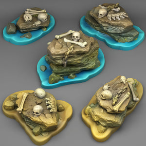 Pirate Stones - Print Your Monsters - Wargaming D&D DnD