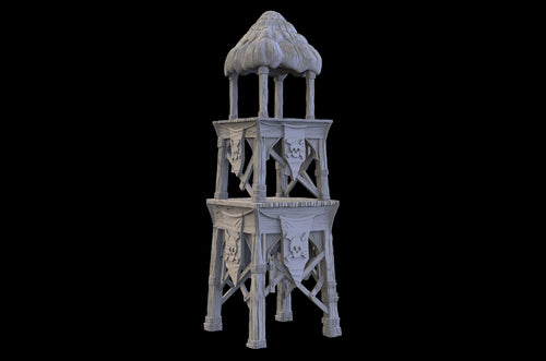 Pirates Watchtower - Pirates vs Sailors Nightmare at Sea - Tabletop Terrain - Terrain Wargaming D&D DnD