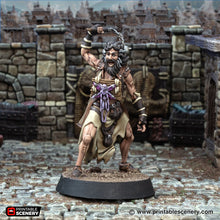 Load image into Gallery viewer, Pius Flinchly Flagellant Brother - Cities of Ramshackle and Ruin - Printable Scenery - Terrain, Wargaming, D&amp;D, DnD 28mm 32mm 40mm 54mm