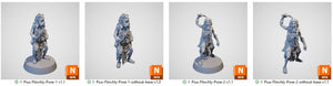Pius Flinchly Flagellant Brother - Cities of Ramshackle and Ruin - Printable Scenery - Terrain, Wargaming, D&D, DnD 28mm 32mm 40mm 54mm