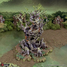 Load image into Gallery viewer, Plague Tree - The Gloaming Swamps - Printable Scenery Terrain Wargaming D&amp;D DnD 10mm 15mm 20mm 28mm 32mm