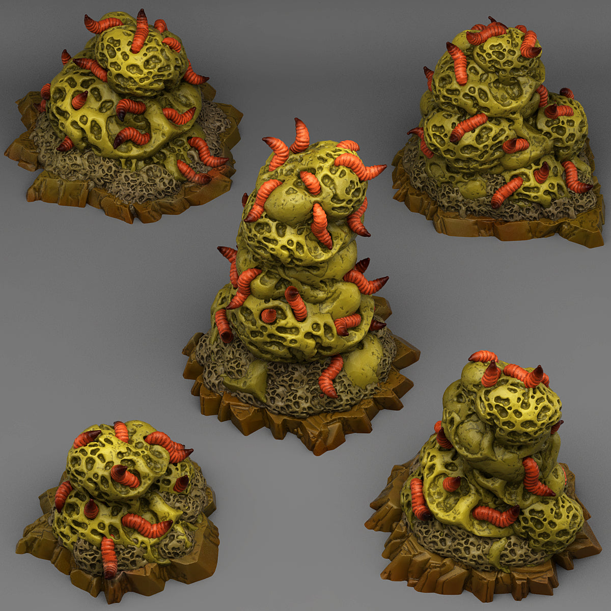 Plague Rocks - Print Your Monsters - Wargaming D&D DnD