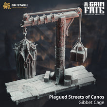 Load image into Gallery viewer, Plagued Streets of Canos Terrain - A Grim Fate - DM Stash - Wargaming D&amp;D DnD, 28mm, 32mm, 40mm
