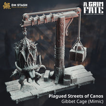 Load image into Gallery viewer, Plagued Streets of Canos Terrain - A Grim Fate - DM Stash - Wargaming D&amp;D DnD, 28mm, 32mm, 40mm