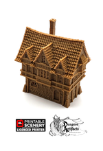 Load image into Gallery viewer, Port House - The Lost Islands - Printable Scenery Wargaming Terrain D&amp;D, DnD Pirates