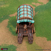 Load image into Gallery viewer, Potion Merchants Stall - Rise of the Halflings - Printable Scenery - Terrain, Wargaming, D&amp;D, DnD 28mm 32mm 40mm 54mm