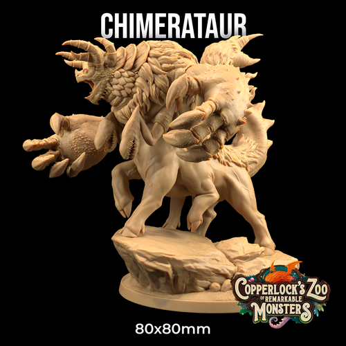 Chimerataur - Copperlock's Zoo - Dragon Trapper's Lodge Wargaming D&D DnD
