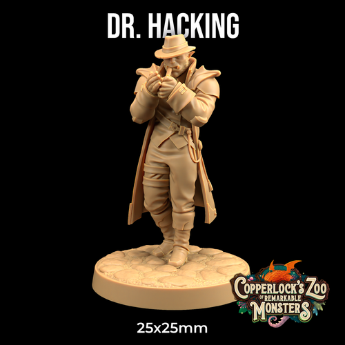 Dr Hacking - Copperlock's Zoo - Dragon Trapper's Lodge Wargaming D&D DnD