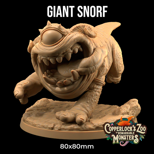Giant Snorf - Copperlock's Zoo - Dragon Trapper's Lodge Wargaming D&D DnD