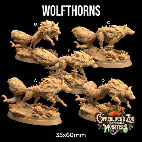Wolfthorns - Copperlock's Zoo - Dragon Trapper's Lodge Wargaming D&D DnD