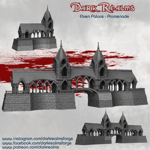 Promenade  - Elven Scenery - Dark Realms Terrain Wargaming D&D DnD
