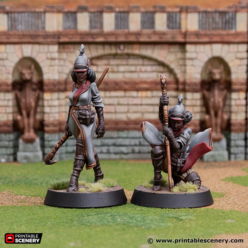 Prudelia Crescent - Rise of the Halflings - Printable Scenery - Terrain, Wargaming, D&D, DnD 28mm 32mm 40mm 54mm