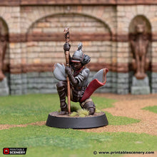 Load image into Gallery viewer, Prudelia Crescent - Rise of the Halflings - Printable Scenery - Terrain, Wargaming, D&amp;D, DnD 28mm 32mm 40mm 54mm