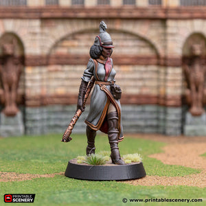 Prudelia Crescent - Rise of the Halflings - Printable Scenery - Terrain, Wargaming, D&D, DnD 28mm 32mm 40mm 54mm