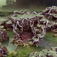 Load image into Gallery viewer, Swamp Hillocks - The Gloaming Swamps - Printable Scenery Terrain Wargaming 15mm 20mm 25mm 28mm 32mm 40mm 54mm D&amp;D DnD
