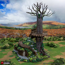 Load image into Gallery viewer, Rangers Barracks - Rise of the Halflings - Printable Scenery - Terrain, Wargaming, D&amp;D, DnD