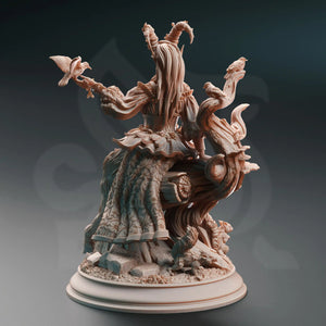 Renmaeth Mother of the Fey - Divine Awakening - DM Stash - Wargaming D&D DnD, 28mm, 32mm, 40mm, 54mm, 75mm, 100mm, 125mm
