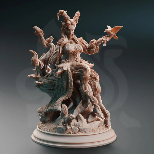 Renmaeth Mother of the Fey - Divine Awakening - DM Stash - Wargaming D&D DnD, 28mm, 32mm, 40mm, 54mm, 75mm, 100mm, 125mm