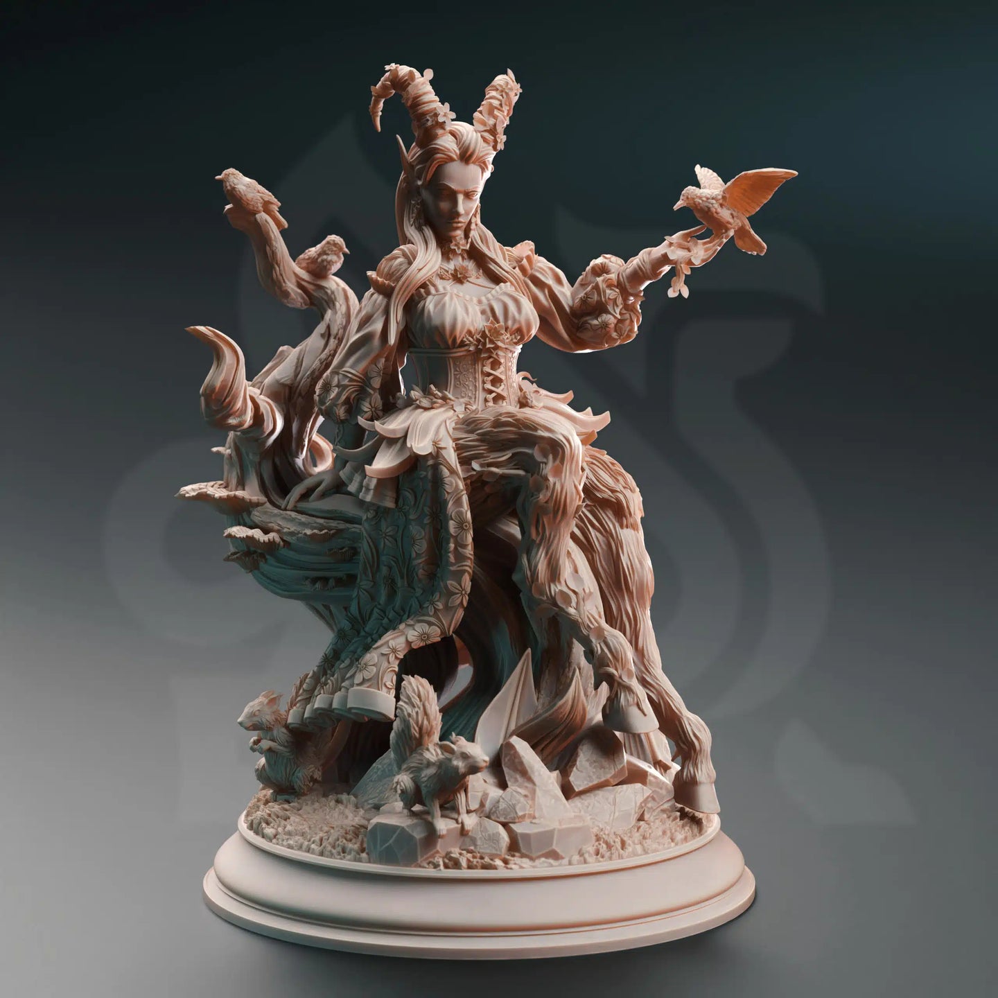 Renmaeth Mother of the Fey - Divine Awakening - DM Stash - Wargaming D&D DnD, 28mm, 32mm, 40mm, 54mm, 75mm, 100mm, 125mm