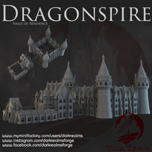 Load image into Gallery viewer, Halls of Residence - Dragonspire - Dark Realms Terrain Wargaming D&amp;D DnD