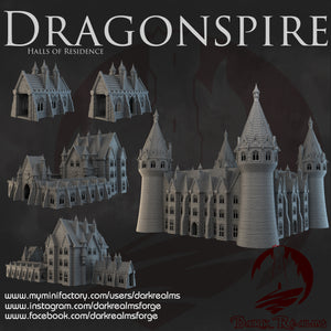 Halls of Residence - Dragonspire - Dark Realms Terrain Wargaming D&D DnD
