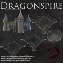 Load image into Gallery viewer, Halls of Residence - Dragonspire - Dark Realms Terrain Wargaming D&amp;D DnD