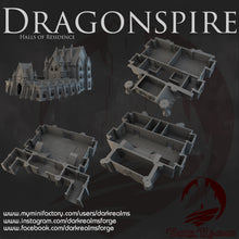 Load image into Gallery viewer, Halls of Residence - Dragonspire - Dark Realms Terrain Wargaming D&amp;D DnD
