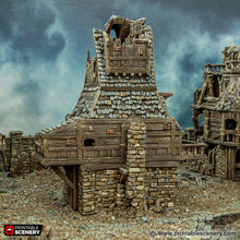 Load image into Gallery viewer, Ruined Apothecary - Cities of Ramshackle and Ruin - Printable Scenery - Terrain, Wargaming, D&amp;D, DnD