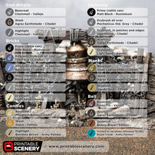 Load image into Gallery viewer, Trench Bell - Darkness &amp; Desolation - Trench Tombs - Printable Scenery - Wargaming Terrain