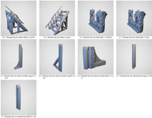 Load image into Gallery viewer, Ruined City Inn - Cities of Ramshackle and Ruin - Printable Scenery - Terrain, Wargaming, D&amp;D, DnD