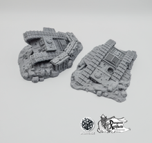 Load image into Gallery viewer, Destroyed Mk1 Tanks - Diceverse - Wargaming Terrain