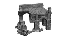Load image into Gallery viewer, Stone City Ruined Walkways - Arkenfel - Dark Realms Terrain Wargaming D&amp;D DnD