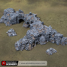 Load image into Gallery viewer, Ruins of Desolation - Darkness &amp; Desolation - Printable Scenery - SystemHEX Terrain D&amp;D DnD