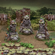 Load image into Gallery viewer, Rune Stones - The Gloaming Swamps - Printable Scenery Terrain Wargaming D&amp;D DnD 10mm 15mm 20mm 25mm 28mm 32mm 40mm 54mm