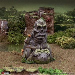 Rune Stones - The Gloaming Swamps - Printable Scenery Terrain Wargaming D&D DnD 10mm 15mm 20mm 25mm 28mm 32mm 40mm 54mm