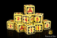 Load image into Gallery viewer, Scanner's 666 - Trench Crusade Compatible Dice Set