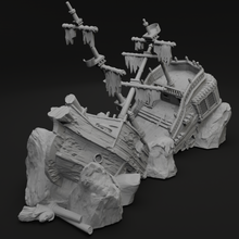 Load image into Gallery viewer, Sailor Wreck - Pirates vs Sailors Nightmare at Sea - Tabletop Terrain - Terrain Wargaming D&amp;D DnD